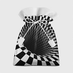 Мешок для подарков Портал - оптическая иллюзия, цвет: 3D-принт