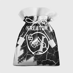 Мешок для подарков Kreator кот - краска, цвет: 3D-принт