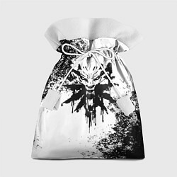 Мешок для подарков The Witcher логотип и краска, цвет: 3D-принт