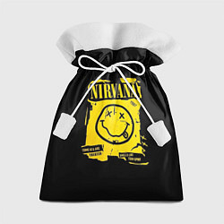 Мешок для подарков Nirvana принт, цвет: 3D-принт