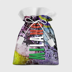 Мешок для подарков Avant-garde color texture - Milano, цвет: 3D-принт
