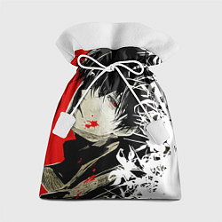 Мешок для подарков Канеки Кен и цветы - Токийский гуль, цвет: 3D-принт