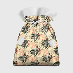 Мешок для подарков Пальмы и гепард узор, цвет: 3D-принт