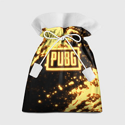 Мешок для подарков PUBG neon, цвет: 3D-принт