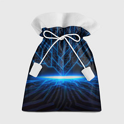 Мешок для подарков Цифровые молнии, цвет: 3D-принт