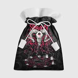 Мешок для подарков Slipknot - goat skull, цвет: 3D-принт