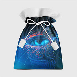 Мешок для подарков Цифровой глаз, цвет: 3D-принт