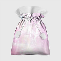 Мешок для подарков Розовые облака на голубом небе, цвет: 3D-принт