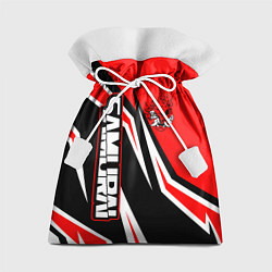 Мешок для подарков Samurai - Киберпанк 2077 - Красный спорт, цвет: 3D-принт