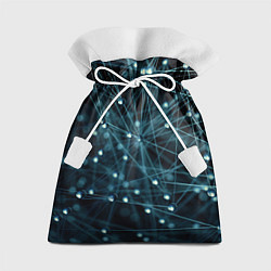 Мешок для подарков Молекулы, цвет: 3D-принт