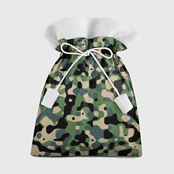 Мешок для подарков Камуфляж WW2 US Summer Verdant, цвет: 3D-принт