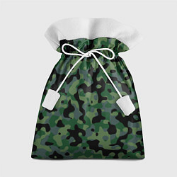 Мешок для подарков Камуфляж WW2 Tropics Verdant, цвет: 3D-принт
