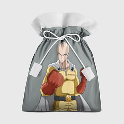Мешок для подарков Ванпанчмен - герой Сайтама, цвет: 3D-принт