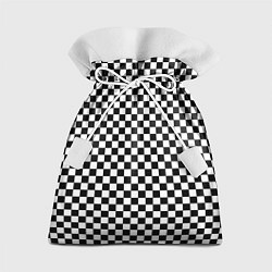 Мешок для подарков Шахматное пано, цвет: 3D-принт