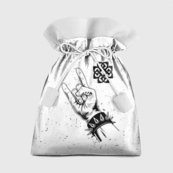 Мешок для подарков Breaking Benjamin и рок символ, цвет: 3D-принт