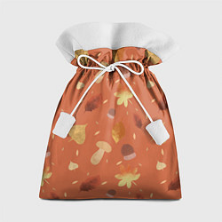 Мешок для подарков Осень в лесу, цвет: 3D-принт