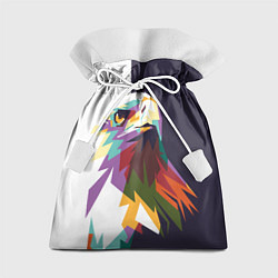 Мешок для подарков Орел-птица гордая, цвет: 3D-принт