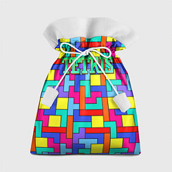 Мешок для подарков Тетрис - паттерн, цвет: 3D-принт