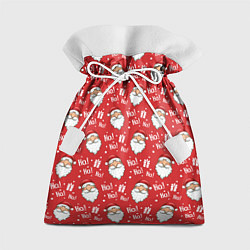 Мешок для подарков Дед Мороз - Санта Клаус, цвет: 3D-принт