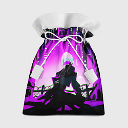 Мешок для подарков Люси нетраннер - фиолетовый, цвет: 3D-принт