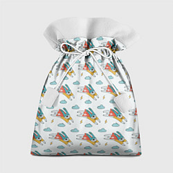 Мешок для подарков Супер-заяц, цвет: 3D-принт