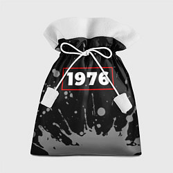 Мешок для подарков 1976 - в красной рамке на темном, цвет: 3D-принт