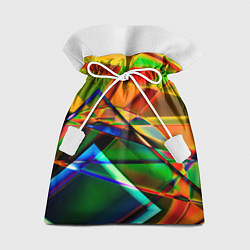 Мешок для подарков Разноцветное стекло, цвет: 3D-принт