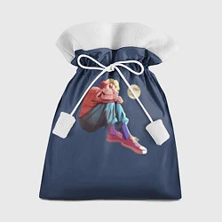 Мешок для подарков Энид и полнолуние - Wednesday, цвет: 3D-принт