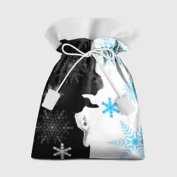 Мешок для подарков Два кролика, цвет: 3D-принт