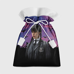 Мешок для подарков Wednesday Addams, цвет: 3D-принт