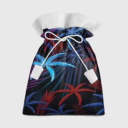 Мешок для подарков Листья пальмы, цвет: 3D-принт