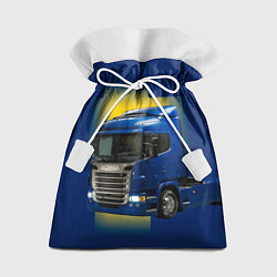 Мешок для подарков Scania truck, цвет: 3D-принт