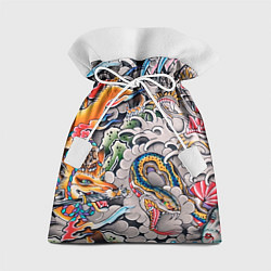 Мешок для подарков Иредзуми: дракон и лис, цвет: 3D-принт