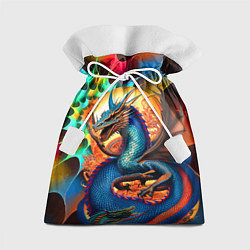 Мешок для подарков Japanese dragon - tattoo - irezumi, цвет: 3D-принт