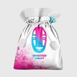 Подарочный мешок Spirited Away neon gradient style