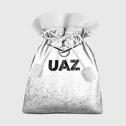 Мешок для подарков UAZ с потертостями на светлом фоне, цвет: 3D-принт