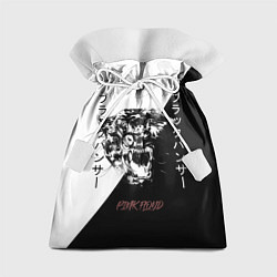 Мешок для подарков Panther black, цвет: 3D-принт