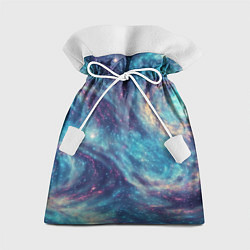 Мешок для подарков Путеводная звезда в космосе, цвет: 3D-принт