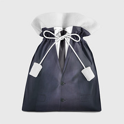 Мешок для подарков Деловой пиджак с рубашкой, цвет: 3D-принт