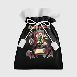Мешок для подарков Iron Maiden - судья, цвет: 3D-принт