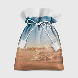 Мешок для подарков Пустынная планета и спутник, цвет: 3D-принт
