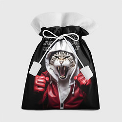 Подарочный мешок Street boxing cat