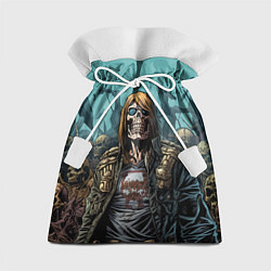 Мешок для подарков Iron Maiden Fallen Angel, цвет: 3D-принт