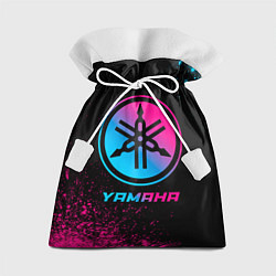 Мешок для подарков Yamaha - neon gradient, цвет: 3D-принт