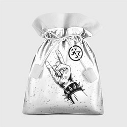 Мешок для подарков Foo Fighters и рок символ, цвет: 3D-принт
