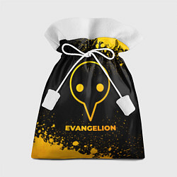 Мешок для подарков Evangelion - gold gradient, цвет: 3D-принт