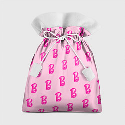Мешок для подарков Барби паттерн буква B, цвет: 3D-принт