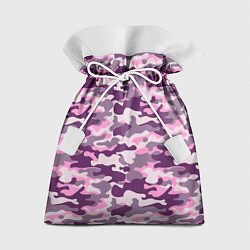 Мешок для подарков Модный камуфляж - милитари, цвет: 3D-принт