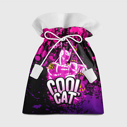 Мешок для подарков Jo Jo - Королева убийца cool cat, цвет: 3D-принт