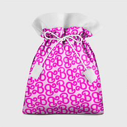 Мешок для подарков Логотип Барби - буква B, цвет: 3D-принт